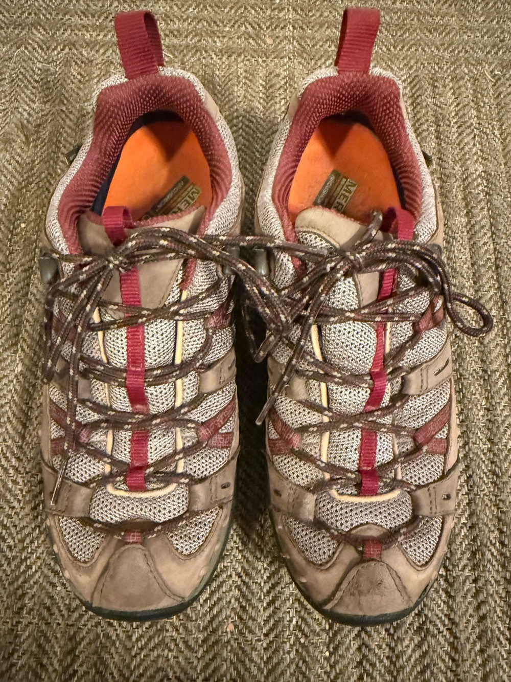 Vintage Ortholite Merrell Hikers
